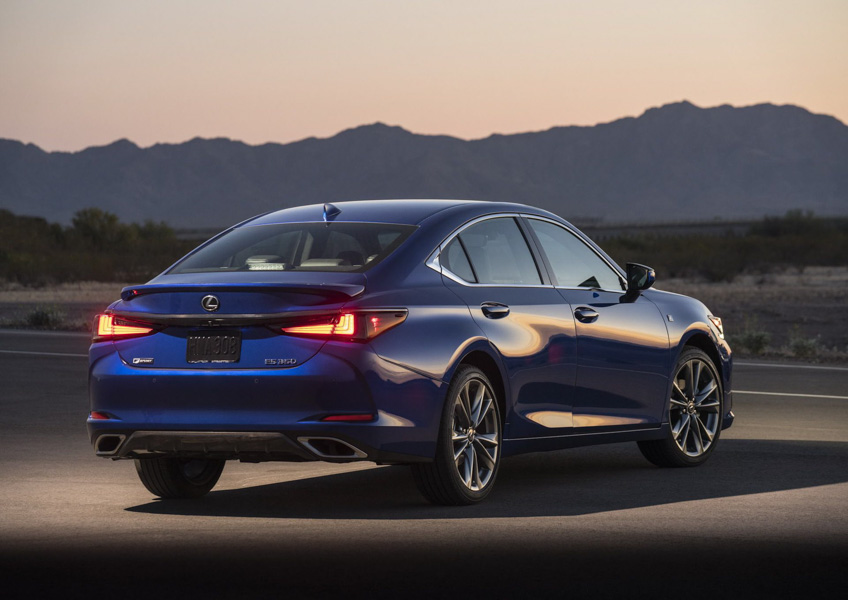 Lexus ES 2019 lộ diện tuyệt đẹp, thêm phiên bản F-Sport - 4