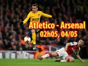 Bóng đá - Atletico – Arsenal: Wenger “kéo pháo” về Madrid, mơ kỳ tích châu Âu