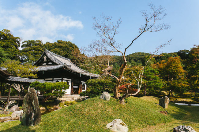 Đền Kodaji ở phía đông thành phố Kyoto.