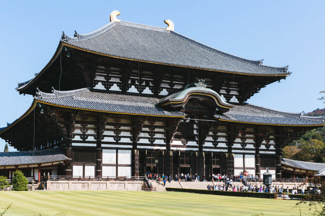 Đền Todaiji ở Nara.