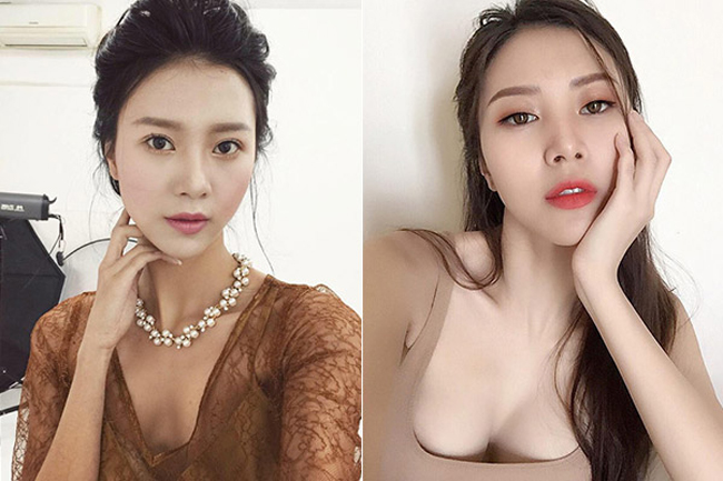 Thời điểm mới nổi nhờ vai nữ chính trong MV của Sơn Tùng, Vũ Ngọc Châm vẫn là một cô nàng mảnh dẻ, lộ vẻ gầy guộc khi diện đồ sexy. 