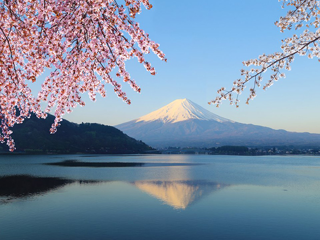 Núi Phú Sĩ, đảo Honshu Nhật Bản: Núi Phú Sĩ là biểu tượng ăn sâu vào văn hóa và hình ảnh Nhật Bản. Văn học từ thế kỉ 8 đã bao gồm các tài liệu tham khảo về núi lửa hoạt động mà vụ phun trào cuối cùng xảy ra vào đầu những năm 1700.
