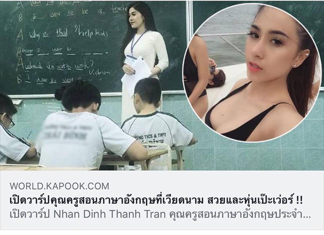 Mới đây, cô nàng bất ngờ "gây sốt" trở lại khi xuất hiện trên một trang tin nổi tiếng tại Thái Lan. 