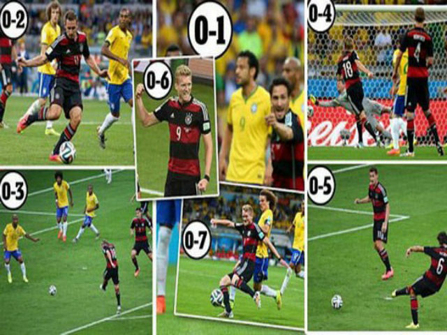 Trận đấu sốc nhất World Cup: “Xe tăng” Đức nhả 7 phát đạn, bắn nát ”ông trùm” Brazil