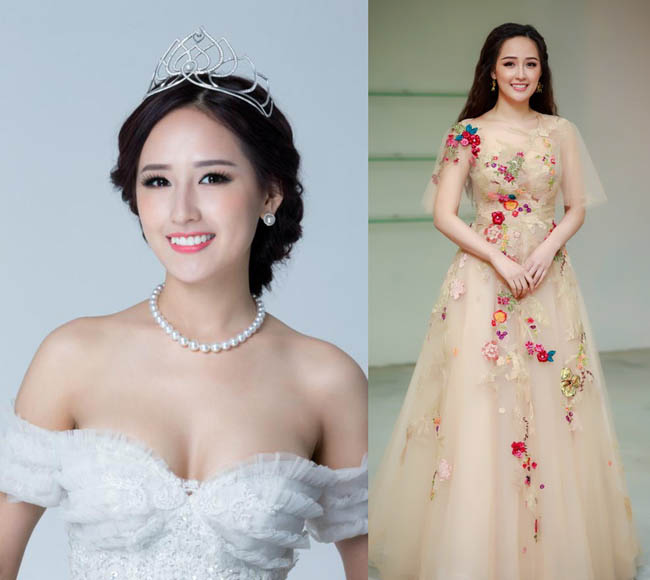 Thời gian gần đây, Mai Phương Thúy mặc đa dạng, trải nghiệm phong cách "bánh bèo" bên cạnh gu mặc quyến rũ thường thấy. Đây là hình ảnh Mai Phương Thúy khi mới đăng quang và hồi đầu năm 2018 tại sự kiện của Hoa hậu Hoàn vũ Việt Nam. 
