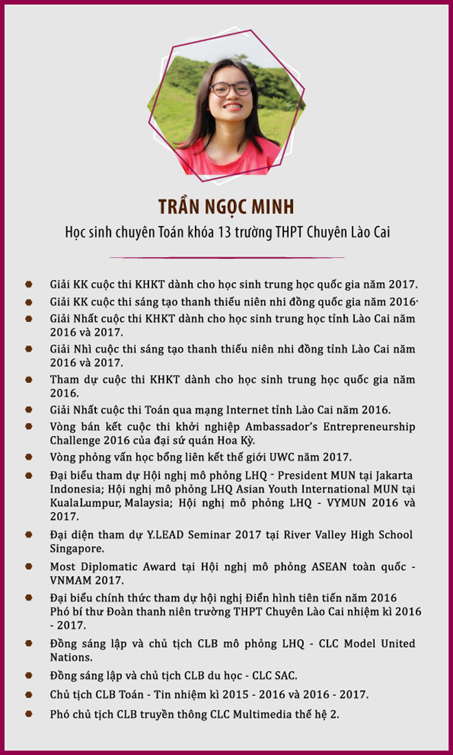 Nữ sinh Lào Cai một lúc &#34;giật&#34; được 4 học bổng danh giá của Mỹ - 4