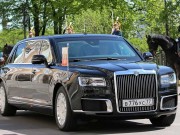 Tin tức ô tô - Cận cảnh &quot;siêu limousine&quot; chống đạn của Tổng thống Nga Putin