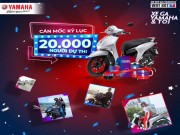 Xe máy - Xe đạp - Cuộc thi &quot;Xe ga Yamaha và Tôi&quot; lập kỷ lục với hơn 20.000 người tham gia