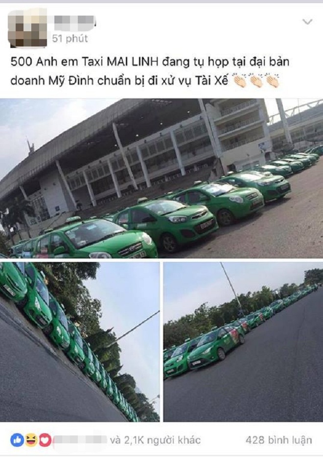 Thực hư “500 anh em taxi Mai Linh” đi đòi công bằng cho tài xế bị choảng gạch vào đầu - 1