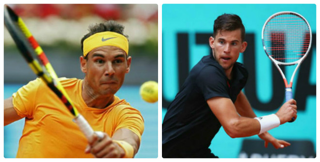 Nadal - Thiem: Rượt đuổi nghẹt thở, đại địa chấn khó tin (Tứ kết Madrid Open) - 1