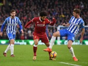 Bóng đá - Liverpool - Brighton: Salah mở màn, &quot;lốc đỏ&quot; khủng khiếp