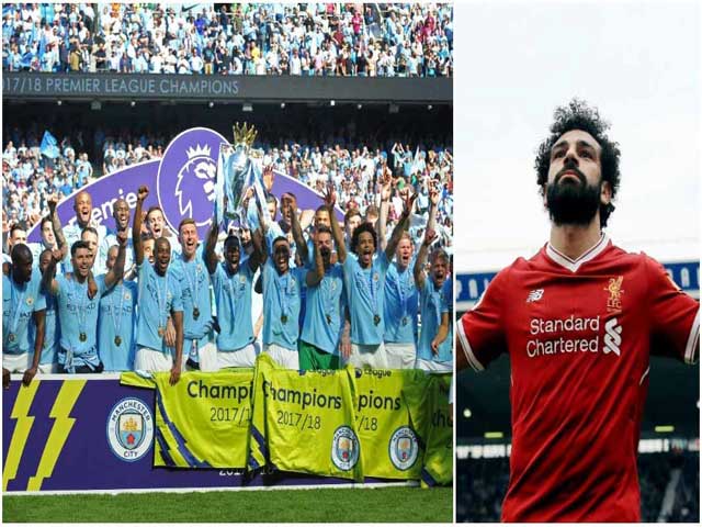 Kỷ lục Ngoại hạng Anh: ”Vua” Man City 100 điểm chói lọi, Salah ”đè” Ronaldo