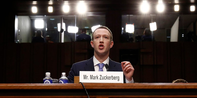 Năm 2017 và 2018, Facebook đối mặt với Quốc hội Hoa Kỳ khi được cho là đã thu thập dữ liệu cá nhân không đúng với 87 triệu người dùng Facebook.