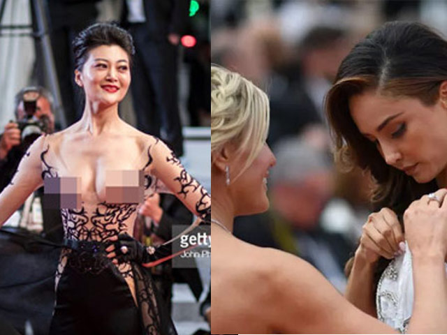 Tuyển tập sự cố thời trang gây chú ý nhất Cannes 2018