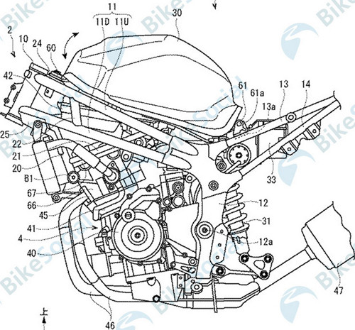 Lộ ảnh bằng sáng chế Suzuki GSX-R300, sắp trình làng - 2