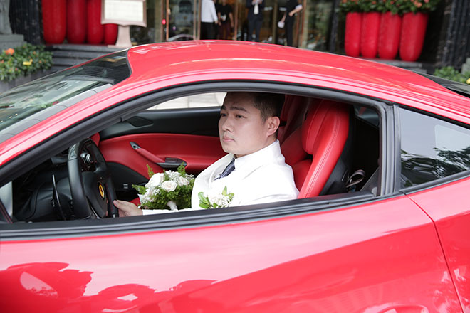 Lâm Vũ rước dâu bằng siêu xe Ferrari 15 tỷ đồng - 1