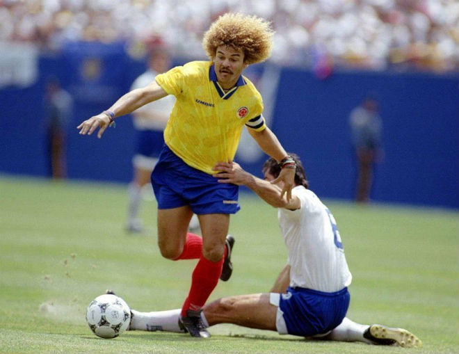 Siêu &#34;dị nhân&#34; World Cup: Valderrama – “Ông trùm” tóc xù, vua Pele phải nể - 1