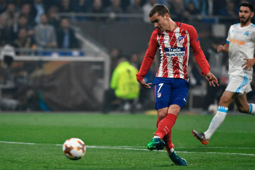 Chi tiết Atletico Madrid - Marseille: Đội trưởng &#34;đóng hòm&#34;, cúp bạc xứng đáng (KT) - 5