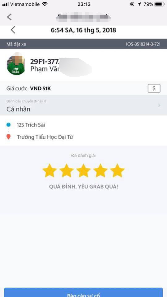 Tài xế Grab bị tố “gạ gẫm” bé gái 9 tuổi trên đường đến trường - 1