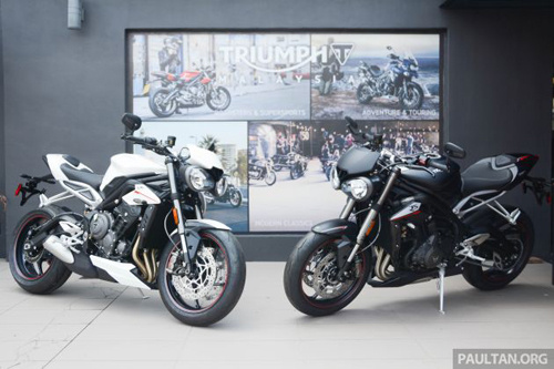 2019 Triumph Street Triple 765RS thêm màu mới, giá từ 361 triệu đồng - 1