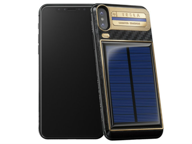 SỐC: iPhone X sạc điện từ năng lượng mặt trời, giá 103 triệu đồng - 1