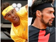 Thể thao - Nadal - Fognini: Những phút choáng váng, đánh như mơ ngủ (Tứ kết Rome Masters)