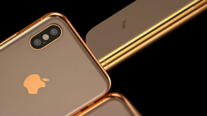 Ngắm iPhone X bản ngập trong vàng, đẳng cấp vẫn là mãi mãi - 3