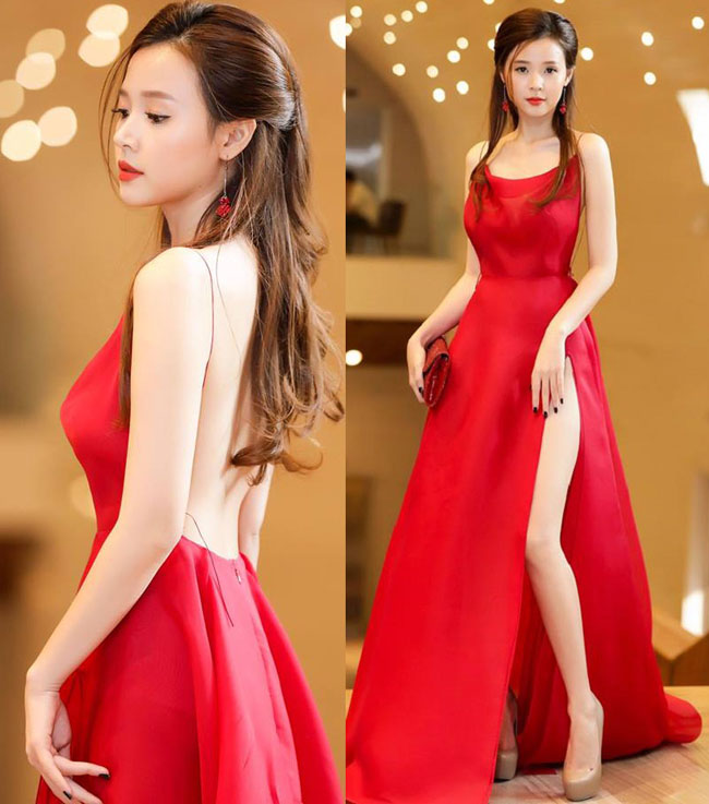 Hot girl Midu nổi tiếng là một trong những "cô gái ngoan showbiz". Thời gian gần đây, cô nàng liên tục xuất hiện gợi cảm tại các sự kiện giải trí. 