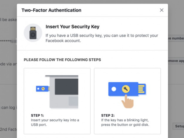 Cách khai thác tính năng xác thực hai yếu tố mới toanh của Facebook