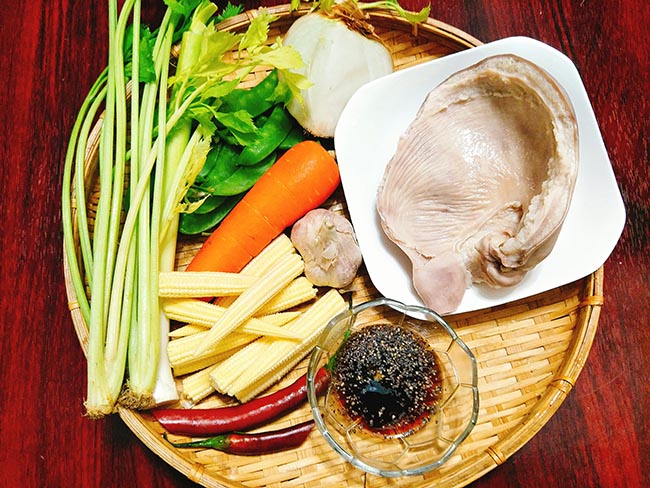 Dạ dày xào thập cẩm dai dai thơm thơm cực hấp dẫn - 2