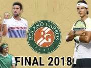 Thể thao - Lịch thi đấu tennis Roland Garros 2018 - đơn nam