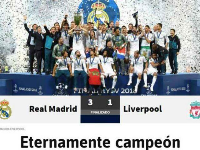 Real vô địch C1: Báo chí nức nở, Bale che mờ Ronaldo, thương “gà mờ” Liverpool