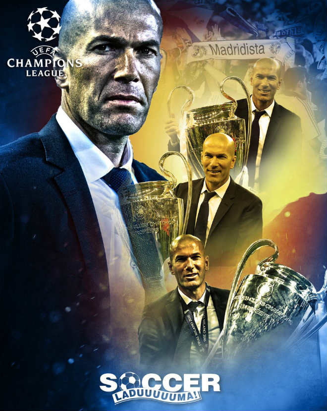 Real 3 mùa vô địch C1: “Phù thủy” Zidane giỏi hơn Sir Alex, hay nhất lịch sử? - 2