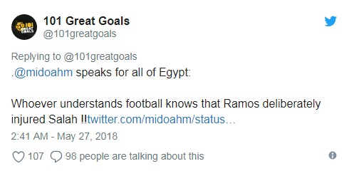 “Đại ca” Ramos tung võ như MMA: Triệu fan gọi là &#34;kẻ côn đồ&#34;, Salah dễ mất World Cup - 3