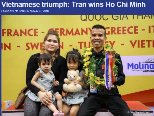Cơ thủ Việt thống trị bi-a thế giới: Báo Tây ngả mũ Việt Nam là ”ông lớn”