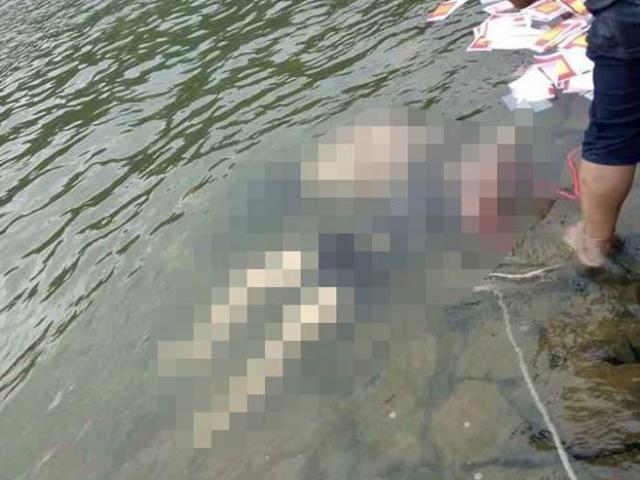 Phát hiện thi thể đôi nam nữ nằm cạnh nhau dưới hồ