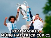 Bóng đá - Real Madrid ăn mừng 13 cúp C1: Fan cầu xin ở lại, Ronaldo nói gì?