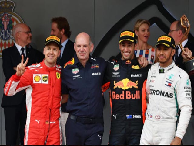 Đua xe F1, Monaco GP: Áp lực dồn dập, ”tấn công” liên hồi