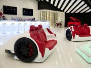 Tin tức ô tô - Khi bàn làm việc, ghế sofa lấy cảm hứng từ Lamborghini, Bugatti