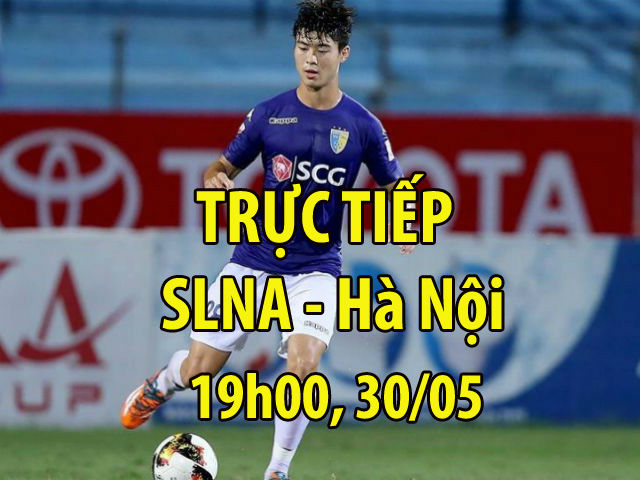 Trực tiếp bóng đá SLNA - Hà Nội: Sai lầm sơ đẳng, Oseni trừng phạt