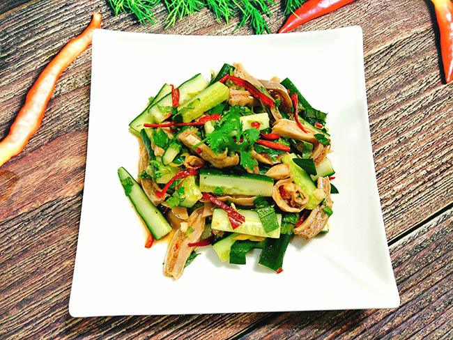 Nộm dạ dày chua chua dai giòn, cuối tuần trổ tài đãi chồng yêu ngay - 1