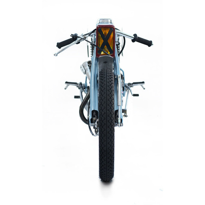 Độc đáo Honda Super Cub cafe racer siêu lạ - 3