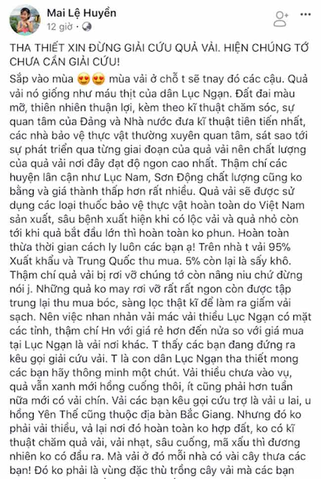 Bắc Giang: Người trồng vải thiều tha thiết kêu gọi đừng... giải cứu - 1