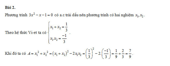 Hướng dẫn giải chi tiết Môn Toán thi vào 10 TPHCM - 5