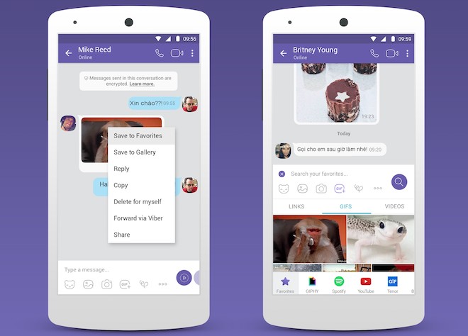 Viber công bố loạt tính năng mới, có hơn 20 phông nền khung chat - 1