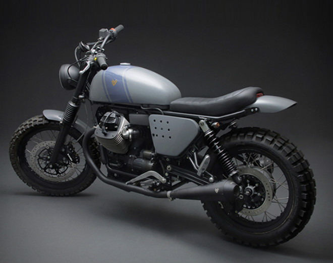 Ngắm Venier Moto Guzzi Scrambler bản đóng tay tuyệt đẹp - 3