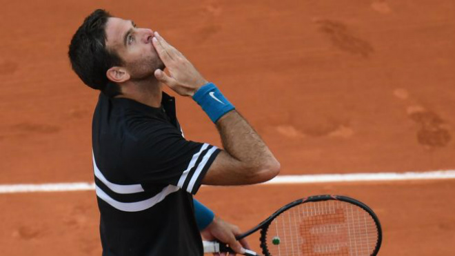 Del Potro - John Isner: 3 set như 1, nghẹt thở phút cuối (V4 Roland Garros) - 1