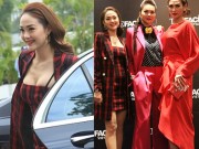 Thời trang - Minh Hằng mặc váy bó chẽn, sexy áp đảo Thanh Hằng, Võ Hoàng Yến