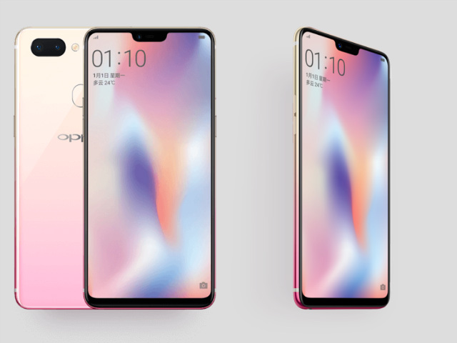 OPPO R15 hồng đẹp thế này khiến iPhone X bị ngó lơ