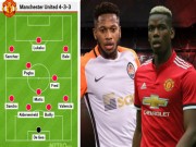 Bóng đá - “Bom tấn” 52 triệu bảng đến MU: Cú hích Pogba, Mourinho xây 4-3-3 huyền ảo